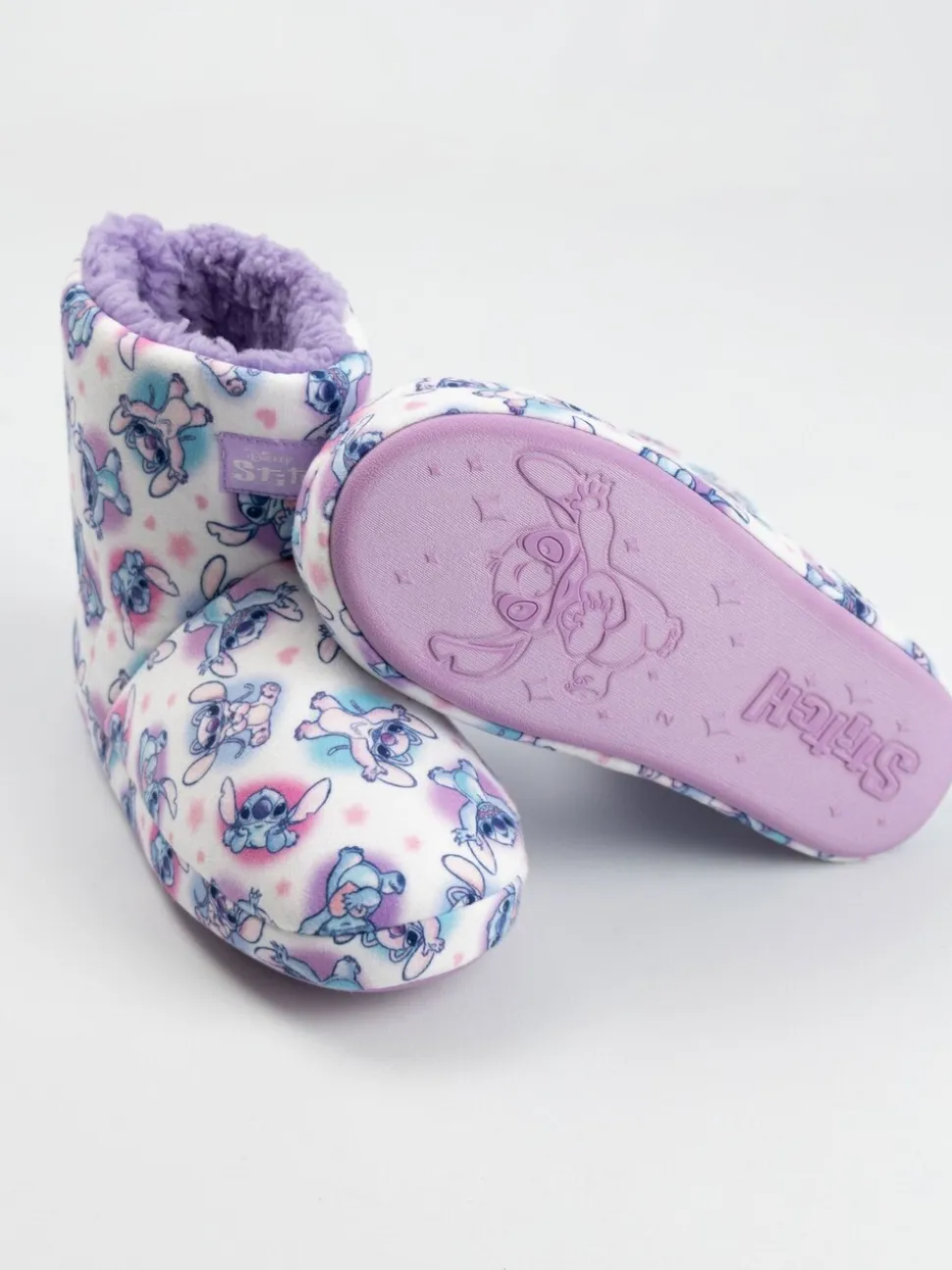 Vanilla Underground Lilo & Stitch Character AOP Slipper Boots