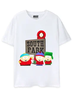 Vanilla Underground Mens White South Park 100% Cotton Licensed Pyjamas