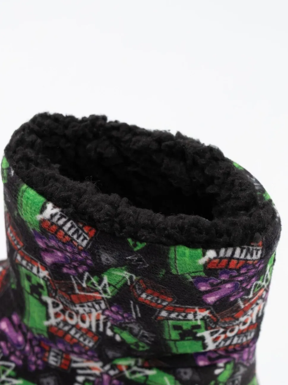 Vanilla Underground Minecraft Slipper Boots