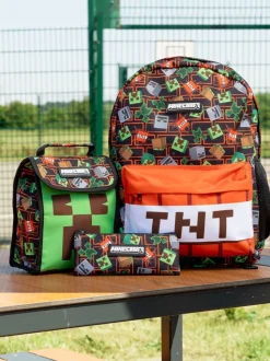 Vanilla Underground Minecraft Backpack Set 3 Piece