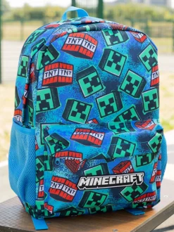 Vanilla Underground Minecraft Logo Backpack