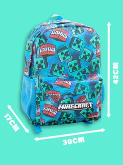 Vanilla Underground Minecraft Logo Backpack