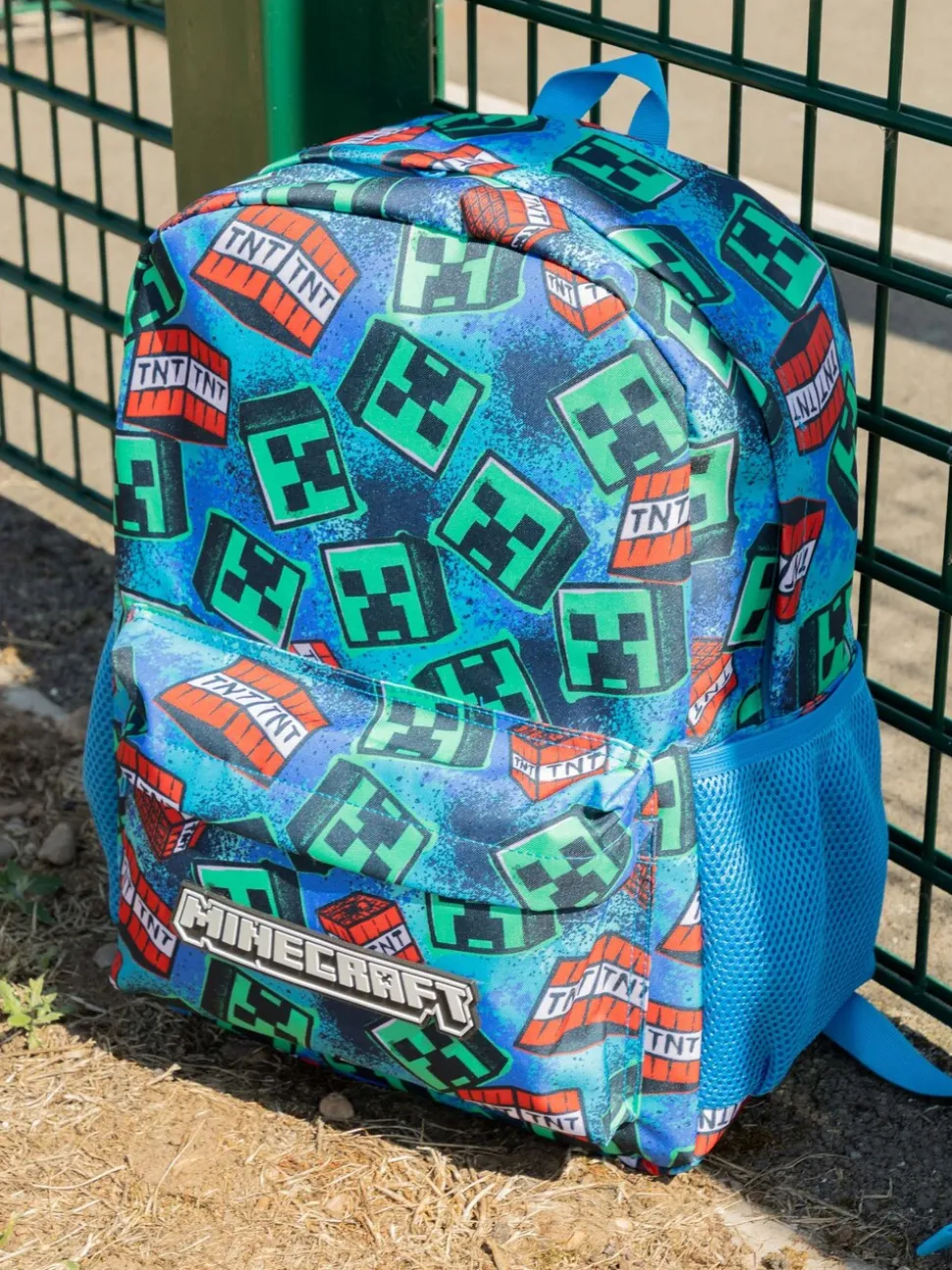 Vanilla Underground Minecraft Logo Backpack