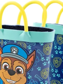 Vanilla Underground Paw Patrol Boys Chase regenlaarzen met print en hendels