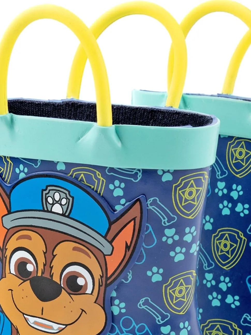 Vanilla Underground Paw Patrol Boys Chase regenlaarzen met print en hendels