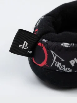 Vanilla Underground PlayStation Controller Symbols Slippers