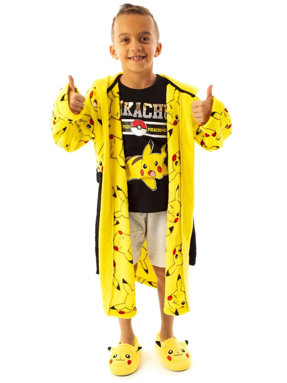 Vanilla Underground Pokemon Pikachu Bath Robe