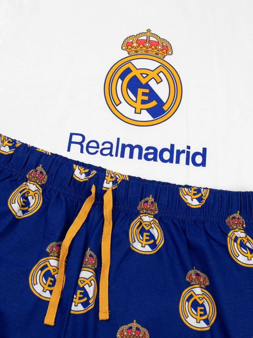 Vanilla Underground Real Madrid Short Sleeve Long Leg Pyjamas Set