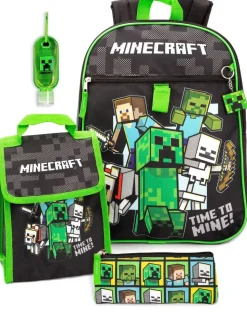 Vanilla Underground rugzakset met Minecraft-print