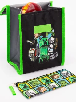Vanilla Underground rugzakset met Minecraft-print