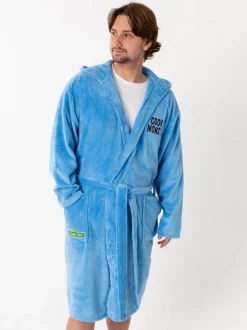 Vanilla Underground Sesame Street Cookie Monster Hooded Bath Robe