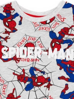 Vanilla Underground shortpyjama met licentieprint in grijs voor jongens