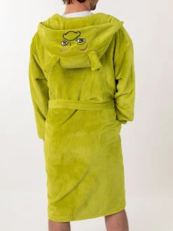 Vanilla Underground Shrek Hooded Bath Robe