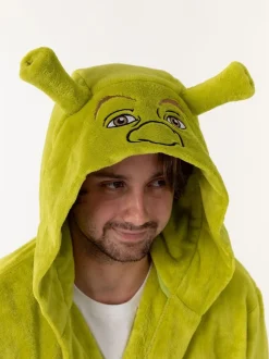 Vanilla Underground Shrek Hooded Bath Robe