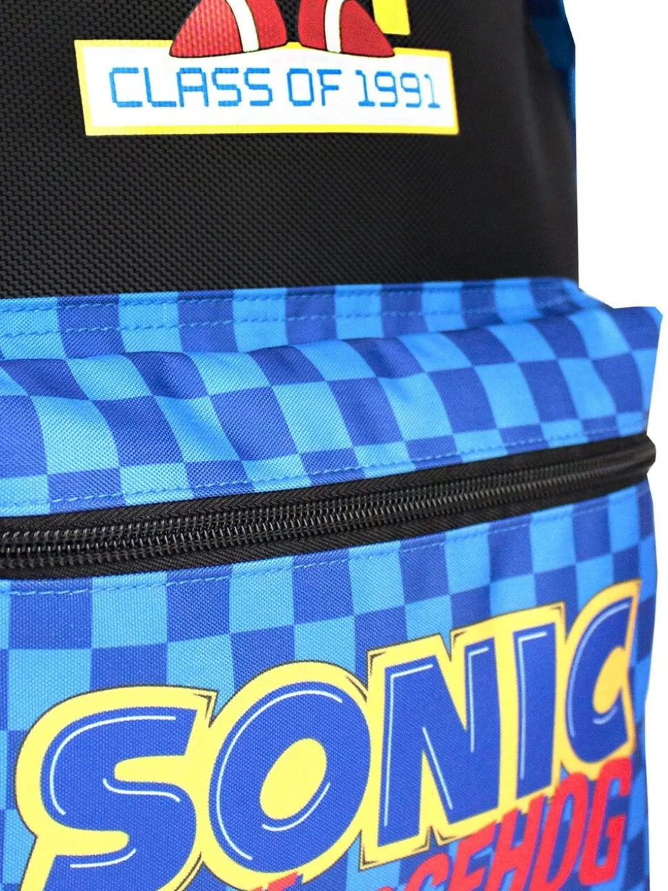 Vanilla Underground Sonic the Hedgehog Boys Checkerboard Pocket rugzak