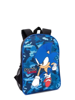 Vanilla Underground Sonic the Hedgehog Boys Sonic Placement 4-delige back to schoolset met camouflageprint