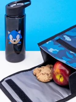Vanilla Underground Sonic the Hedgehog Boys Sonic Placement 4-delige back to schoolset met camouflageprint