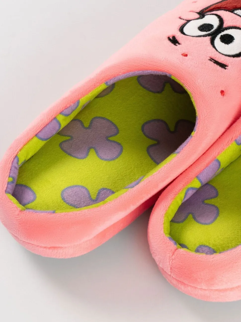 Vanilla Underground SpongeBob SquarePants Patrick mule slippers
