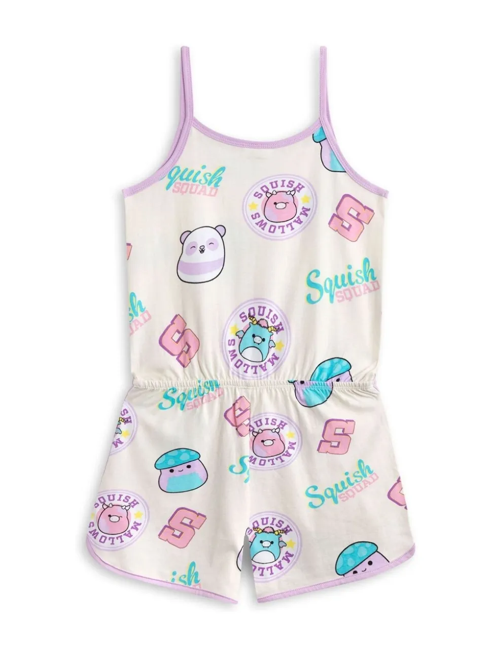 Vanilla Underground Squishmallows Multicoloured Sleeveless Playsuit