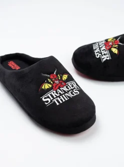 Vanilla Underground Stranger Things Mule Slippers