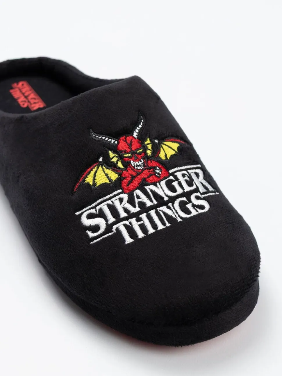 Vanilla Underground Stranger Things Mule Slippers