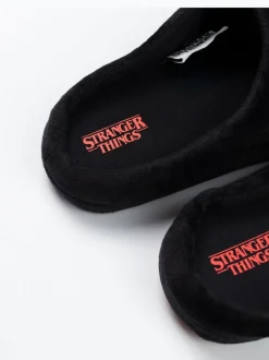 Vanilla Underground Stranger Things Mule Slippers