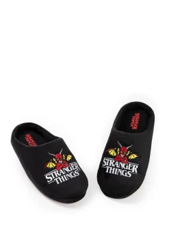 Vanilla Underground Stranger Things Mule Slippers