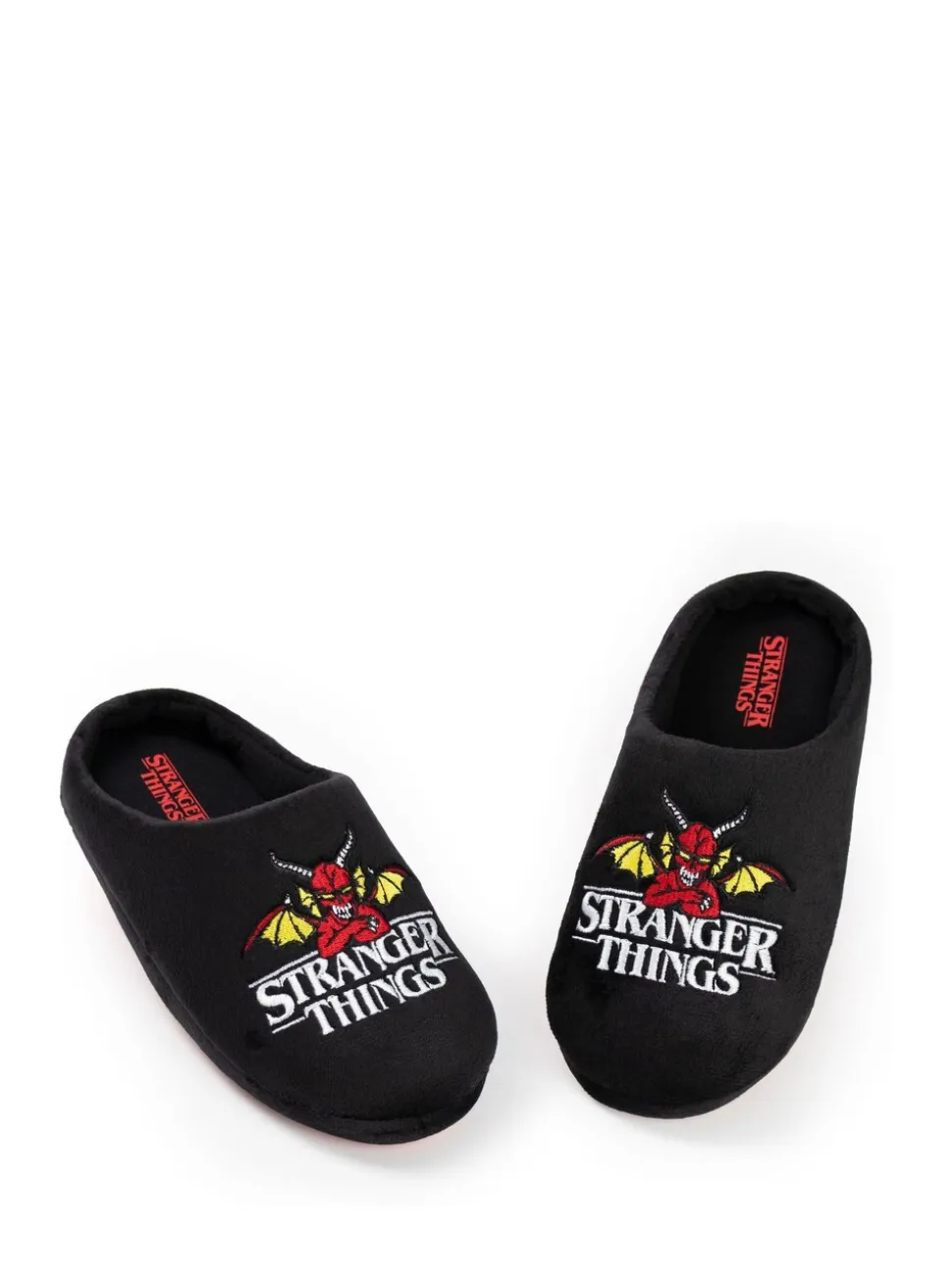 Vanilla Underground Stranger Things Mule Slippers