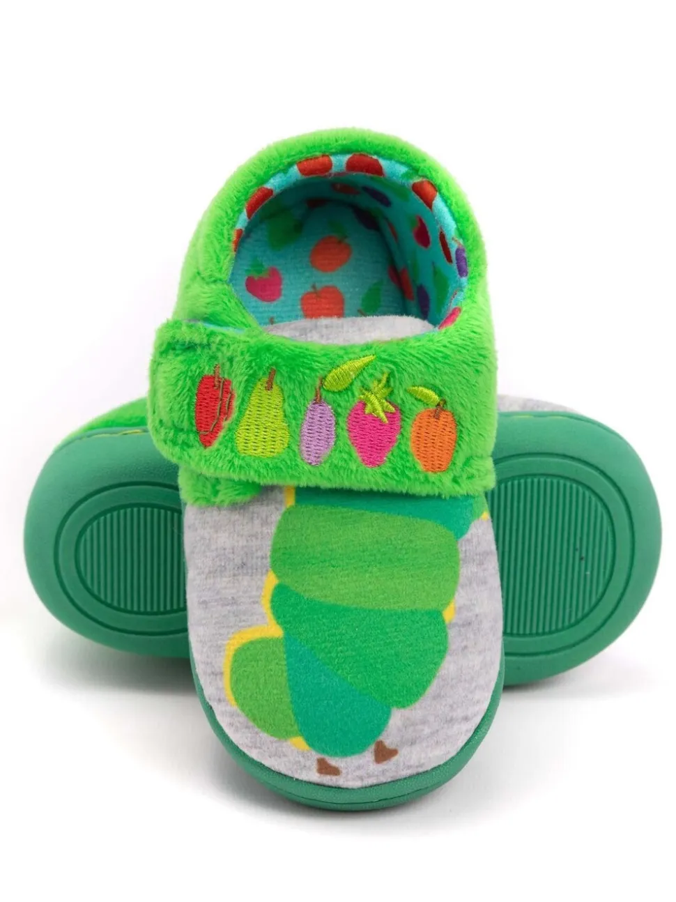 Vanilla Underground The Hungry Caterpillar Velcro Loafer Slippers