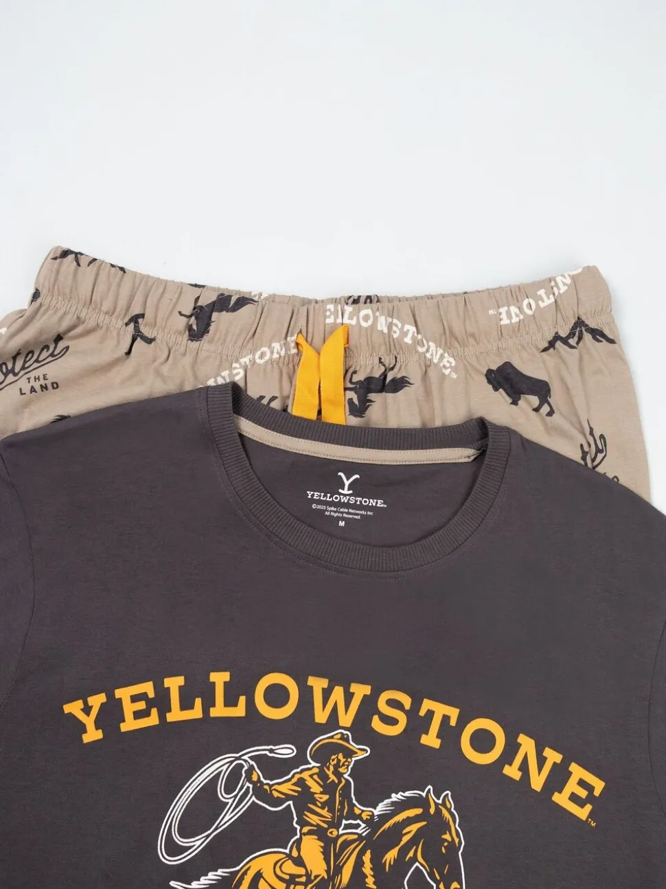 Vanilla Underground Yellowstone Short Sleeve Long Leg Pyjamas Set