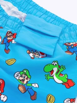 Vanilla Underground zwemshort met Super Mario Bros-licentieprint - Jongens