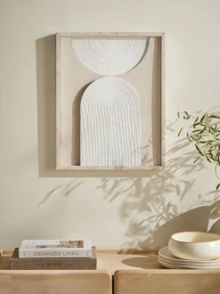 Verlichte abstracte textuurkunstwerken voor aan de wand