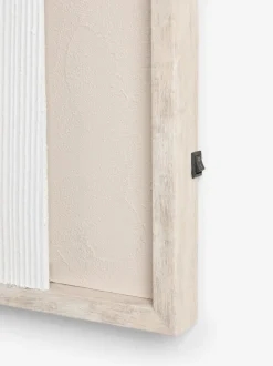 Verlichte abstracte textuurkunstwerken voor aan de wand