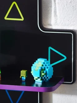 Verpakking met 3 Gamer boekenplanken voor kinderen