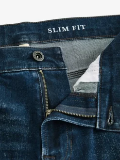 Vintage blauw - Slim Fit - Authentieke stretch denim jeans