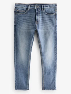 Vintage lichtblauw - Strakke Pasvorm - Comfortabele stretchjeans