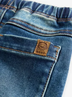 Vintage wassing - Superzachte jeans met stretch en elastische taille (3 mnd-7 jr)