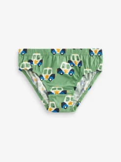 Vrolijke primaire print - Verpakking van 10 onderbroeken (1,5-10 jr)