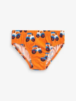 Vrolijke primaire print - Verpakking van 10 onderbroeken (1,5-10 jr)