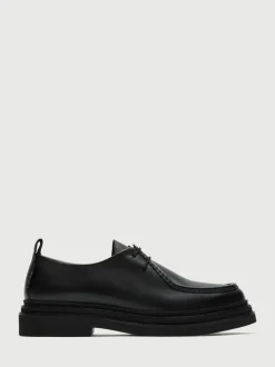 Walk London Leather Brooklyn Apron Shoes