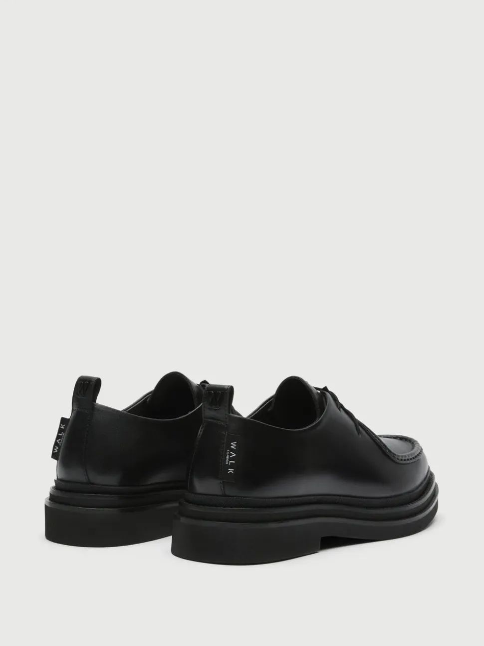 Walk London Leather Brooklyn Apron Shoes