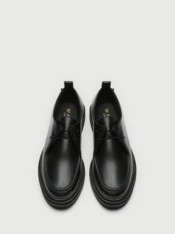 Walk London Leather Brooklyn Apron Shoes