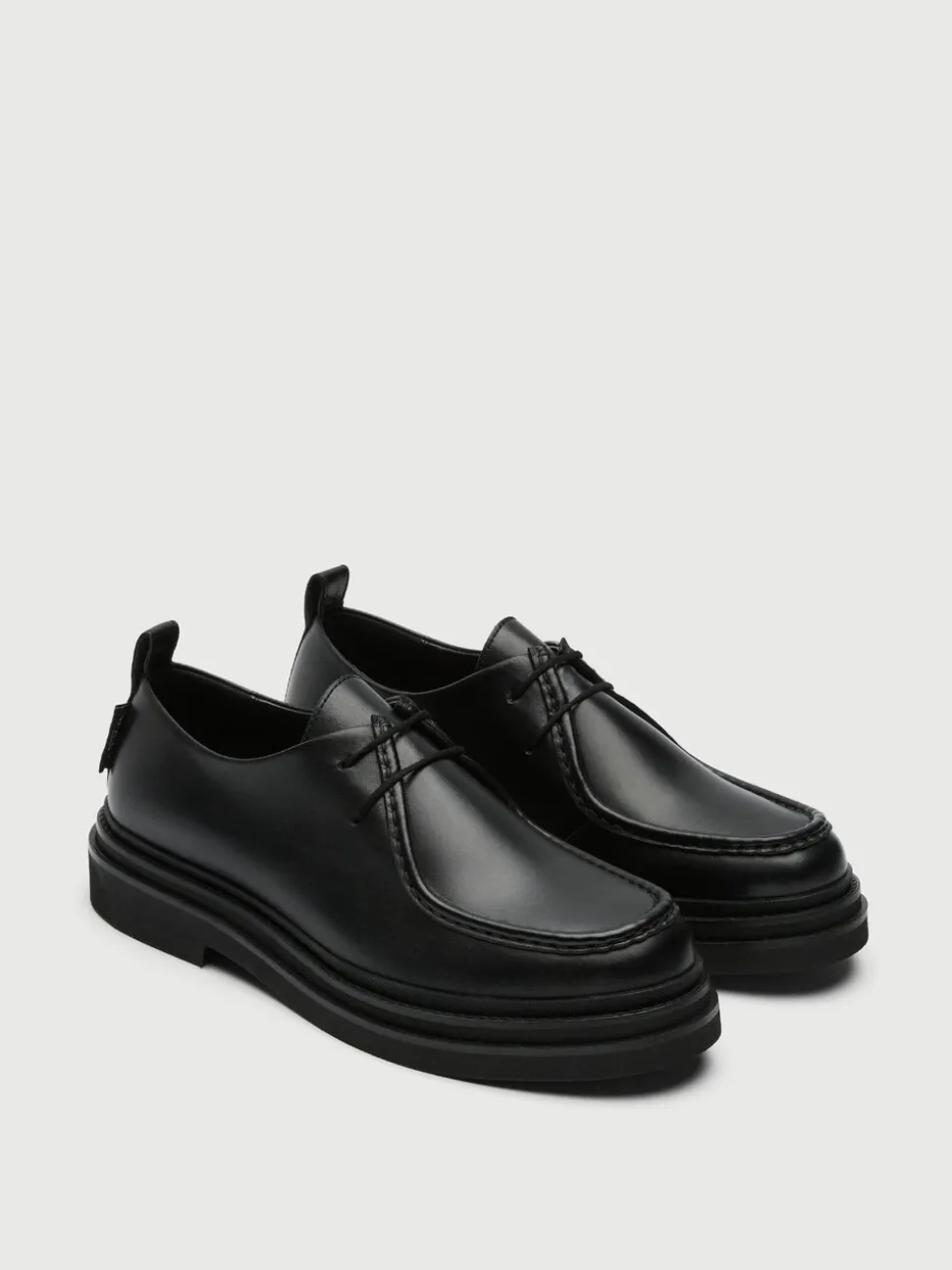 Walk London Leather Brooklyn Apron Shoes