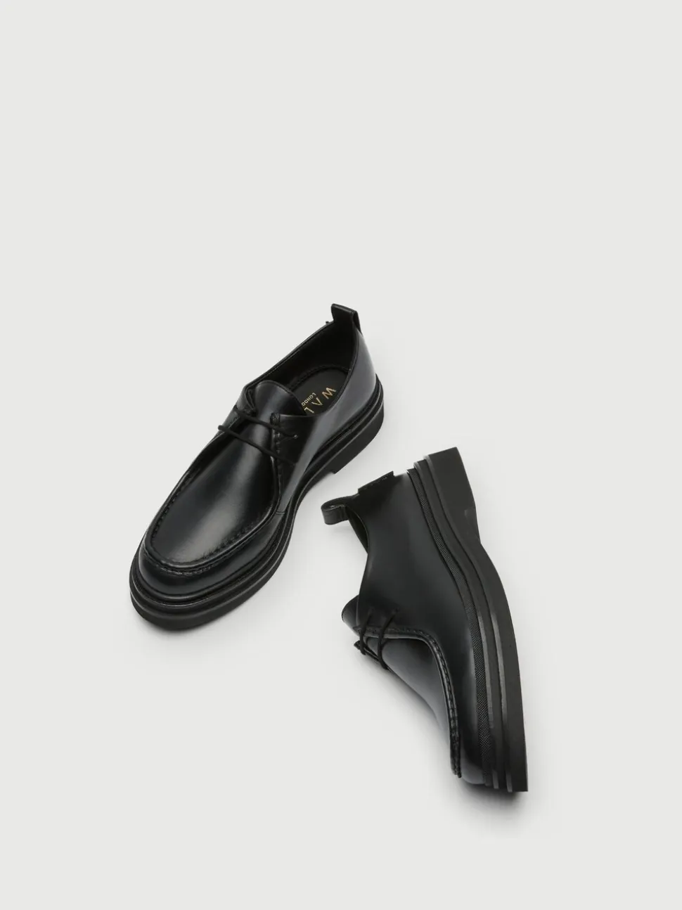 Walk London Leather Brooklyn Apron Shoes