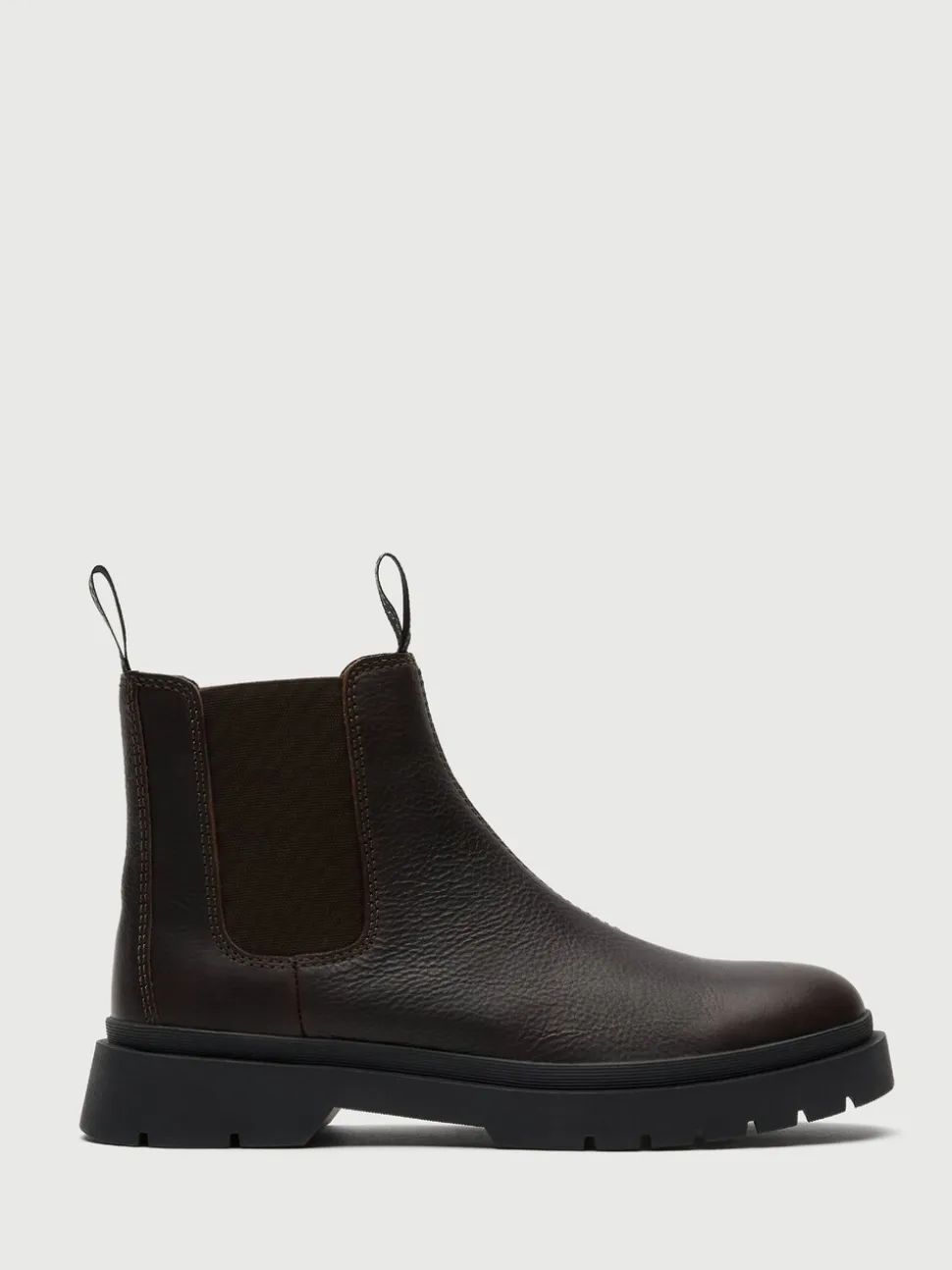 Walk London Leather Callum Seam Chelsea Boots