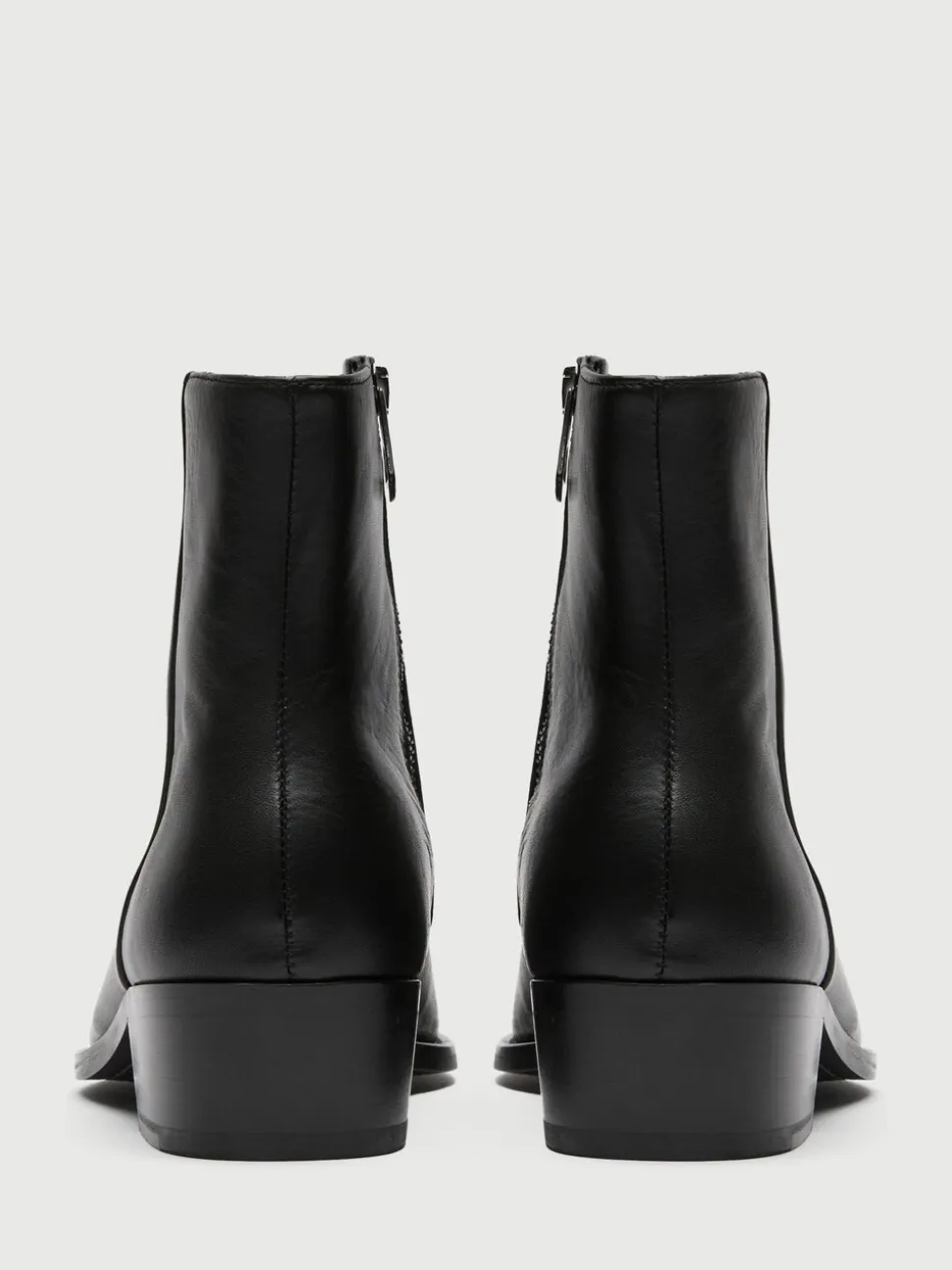 Walk London Leather Hoxton Zip Boots