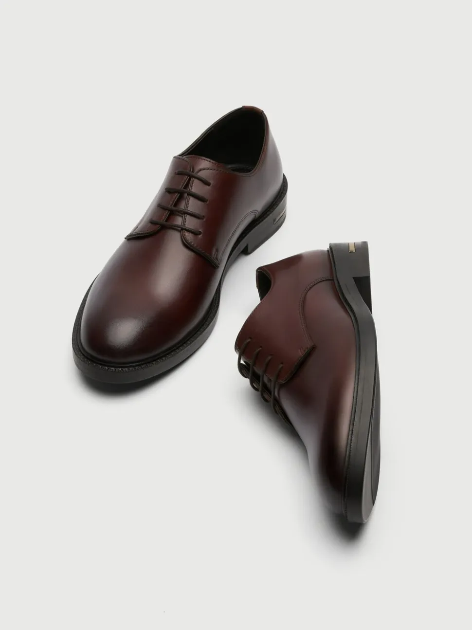 Walk London Leather Oliver Derby Shoes