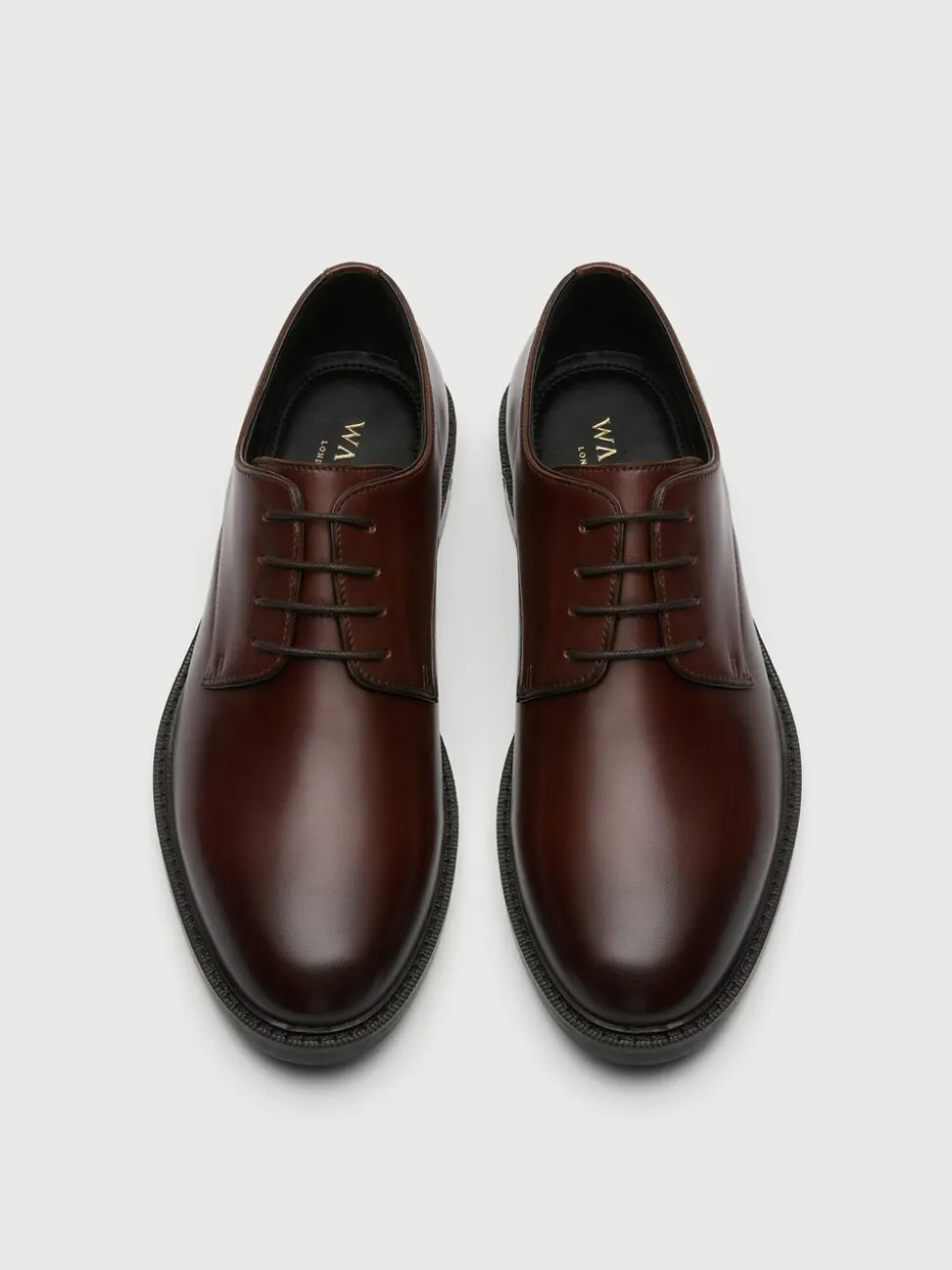 Walk London Leather Oliver Derby Shoes
