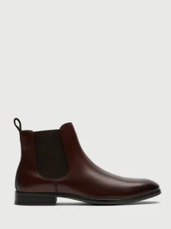 Walk London Leather Oscar Chelsea Boots