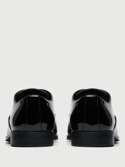 Walk London Patent Oscar Oxford Toe Cap